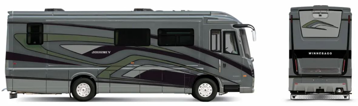 Winnebago Journey Autumn Sage Exterior